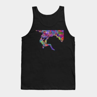 Climber girl watercolor art Tank Top